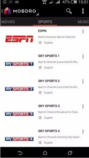 football live tv application