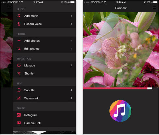 Les 6 Meilleurs App De Diaporamas Photos Avec Musique Pour Iphone