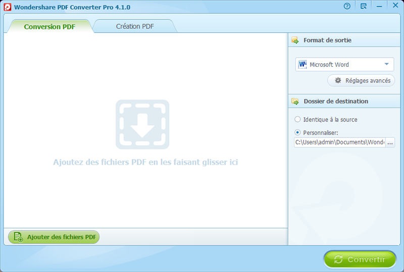 uploader fichiers pdf