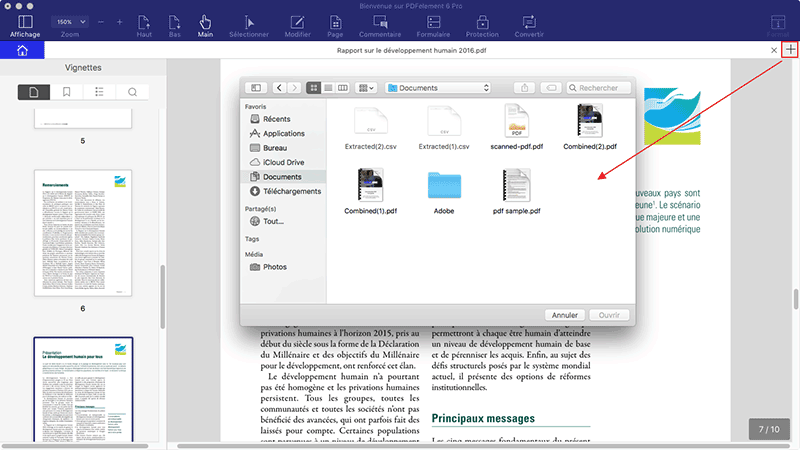 ajouter pdf dans ibooks