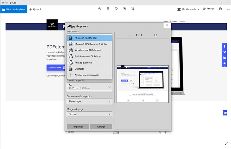 jpg zu PDF unter windows