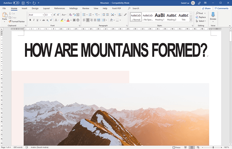 pdf à word windows 10