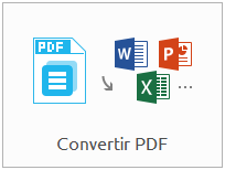 bouton convertir pdf