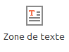 zone de texte