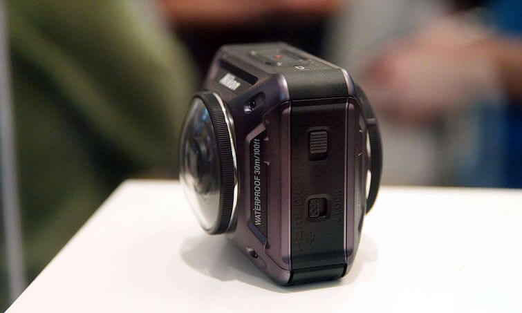 caméra 360 abordable - Nikon Key Mission 360
