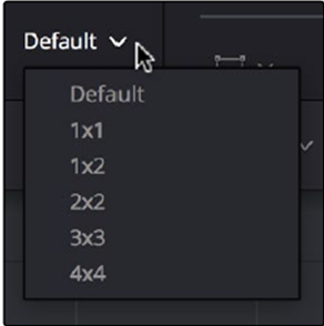 default displaying angle