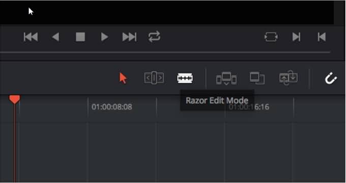 razor edit mode resolve