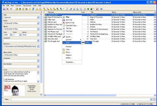 mp3 metadata editor osx