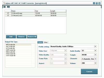 convert mp3 to ac3