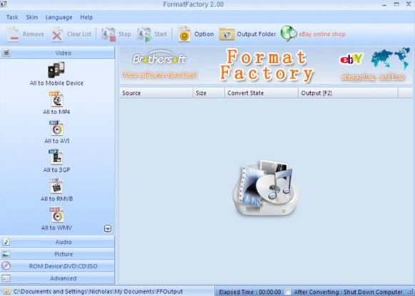 convertir mp4 en mpeg