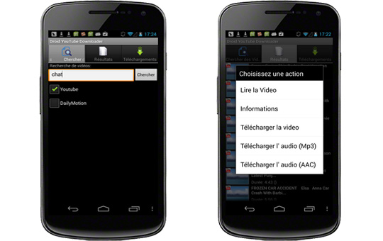 Droid YouTube Downloader